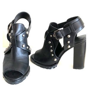 Polo Ralph Lauren Lug Sole Heel EUC